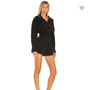 Black Revolve Romper, size S, The Rayne Romper, L’Academie, worn ONCE